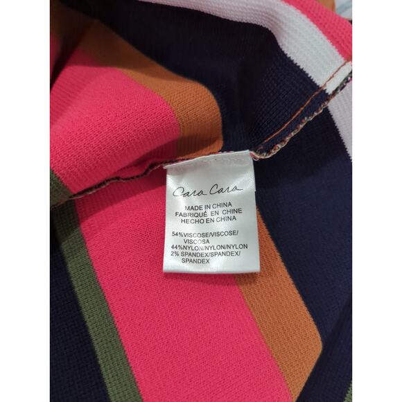 Cara Cara Mesa Striped Strapless Midi Dress NWT - Picture 5 of 6